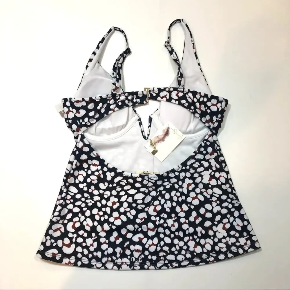 Jessica Simpson V Wire Swim Tankini top